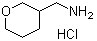 (Tetrahydro-2H-pyran-3-yl)methanamine hydrochloride molecular structure (CAS 1159599-89-9)