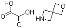 2-Oxa-6-azaspiro[3.3]heptane ethanedioate molecular structure (CAS 1159599-99-1)