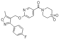 Basmisanil molecular structure (CAS 1159600-41-5)