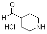 4-Piperidinecarboxaldehyde hydrochloride molecular structure (CAS 1159825-32-7)