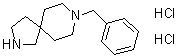 8-(Phenylmethyl)-2,8-diazaspiro[4.5]decane hydrochloride (1:2) molecular structure (CAS 1159826-27-3)