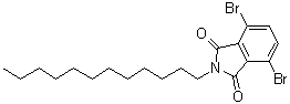 4,7-Dibromo-2-dodecylisoindoline-1,3-dione molecular structure (CAS 1159905-88-0)