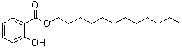 structure of CAS# 1160-35-6, Dodecyl salicylate;Dodecyl 2-hydroxybenzoate