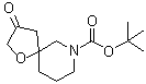 3-Oxo-1-oxa-7-azaspiro[4.5]decane-7-carboxylic acid 1,1-dimethylethyl ester molecular structure (CAS 1160246-89-8)