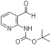 2-N-Boc-amino-3-formylpyridine molecular structure (CAS 116026-94-9)