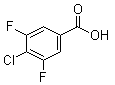 结构式 CAS# 1160573-19-2, 4-氯-3,5-二氟苯甲酸