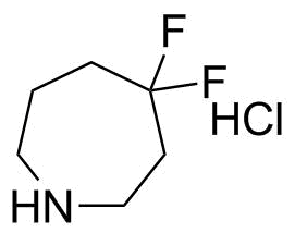 4,4-Difluoroazepane hydrochloride molecular structure (CAS 1160721-05-0)