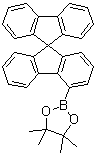 结构式 CAS# 1161009-89-7, 9,9'-螺双[9H-芴]-4-基硼酸频哪醇酯
