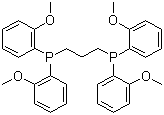 1,3-双[二(2-甲氧基苯基)膦]丙烷分子结构 (CAS 116163-96-3)