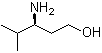 (S)-3-氨基-4-甲基-1-戊醇分子结构 (CAS 116173-94-5)