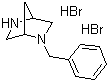 (1S,4S)-(+)-2-苄基-2,5-二氮杂双环[2.2.1]庚烷二氢溴酸盐分子结构 (CAS 116258-17-4)