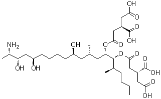 烟曲霉毒素 B1分子结构 (CAS 116355-83-0)