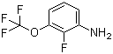 结构式 CAS# 116369-23-4, 2-氟-3-(三氟甲氧基)苯胺