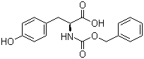 structure of CAS# 1164-16-5, N-Benzyloxycarbonyl-L-tyrosine