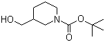N-Boc-piperidine-3-methanol molecular structure (CAS 116574-71-1)