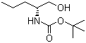 structure of CAS# 116611-57-5, [(R)-1-(Hydroxymethyl)butyl]carbamic acid tert-butyl ester;(R)-[1-(Hydroxymethyl)butyl]carbamic acid 1,1-dimethylethyl ester; N-[(1R)-1-(Hydroxymethyl)butyl]carbamic acid 1,1-dimethylethyl ester