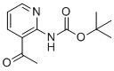 structure of CAS# 1166997-11-0, tert-butyl N-(3-acetylpyridin-2-yl)carbamate