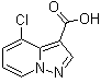 4-Chloropyrazolo[1,5-a]pyridine-3-carboxylic acid molecular structure (CAS 1167056-17-8)