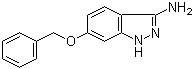 6-(苄氧基)-1H-吲唑-3-胺分子结构 (CAS 1167056-55-4)