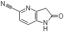 2,3-二氢-2-氧代-1H-吡咯并[3,2-b]吡啶-5-甲腈分子结构 (CAS 1167056-59-8)