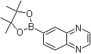 structure of CAS# 1167418-13-4, Quinoxaline-6-boronic acid pinacol ester;6-(4,4,5,5-Tetramethyl[1,3,2]dioxaborolan-2-yl)-quinoxaline; 6-(Tetramethyl-1,3,2-dioxaborolan-2-yl)quinoxaline