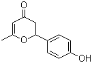 2,3-Dihydro-2-(4-hydroxyphenyl)-6-methyl-4H-pyran-4-one molecular structure (CAS 1167483-18-2)