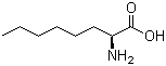 structure of CAS# 116783-26-7, (S)-2-Aminooctanoic acid