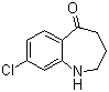 8-Chloro-1,2,3,4-tetrahydro-benzo[b]azepin-5-one molecular structure (CAS 116815-03-3)