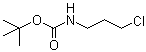 structure of CAS# 116861-31-5, (3-Chloropropyl)carbamic acid tert-butyl ester