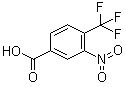 3-Nitro-4-trifluoromethylbenzoic acid molecular structure (CAS 116965-16-3)