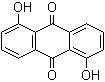 结构式 CAS# 117-12-4, 1,5-二羟基-9,10-蒽醌; 蒽绛酚