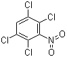 2,3,5,6-Tetrachloro-1-nitrobenzene molecular structure (CAS 117-18-0)