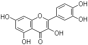 槲皮素分子结构 (CAS 117-39-5)