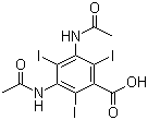 泛影酸分子结构 (CAS 117-96-4)
