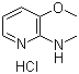 3-Methoxy-2-(methylamino)pyridine hydrochloride molecular structure (CAS 1171098-29-5)