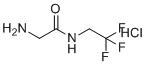 2-Amino-N-(2,2,2-trifluoroethyl)acetamide hydrochloride molecular structure (CAS 1171331-39-7)