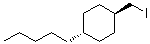 trans-1-(Iodomethyl)-4-pentylcyclohexane molecular structure (CAS 117138-33-7)