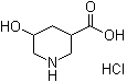 5-Hydroxy-3-piperidinecarboxylic acid hydrochloride (1:1) molecular structure (CAS 1171511-34-4)