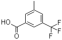 结构式 CAS# 117186-02-4, 3-甲基-5-三氟甲基苯甲酸