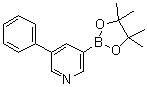 3-Phenyl-5-(4,4,5,5-tetramethyl-[1,3,2]dioxaborolan-2-yl)pyridine molecular structure (CAS 1171891-07-8)