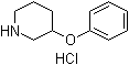 3-Phenoxypiperidine hydrochloride (1:1) molecular structure (CAS 1171992-10-1)