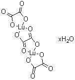 [mu-[Ethanedioato]]bis[ethanedioato]dilutetium hydrate molecular structure (CAS 117247-81-1)