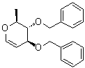 Di-O-benzyl-L-rhamnal molecular structure (CAS 117249-17-9)