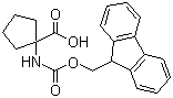 1-(Fmoc-amino)cyclopentanecarboxylic acid molecular structure (CAS 117322-30-2)