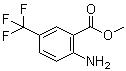 Methyl 2-amino-5-trifluoromethylbenzoate molecular structure (CAS 117324-58-0)