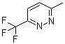 3-Methyl-6-(trifluoromethyl)pyridazine molecular structure (CAS 1173897-84-1)