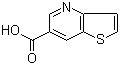 Thieno[3,2-b]pyridine-6-carboxylic acid molecular structure (CAS 117390-39-3)