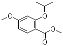 4-甲氧基-2-(1-甲基乙氧基)苯甲酸甲酯分子结构 (CAS 117401-87-3)