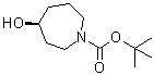 (4S)-六氢-4-羟基-1H-氮杂卓-1-羧酸叔丁酯分子结构 (CAS 1174020-38-2)