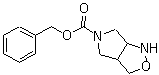 四氢-1H-吡咯并[3,4-c]异噁唑-5(3H)-甲酸苯甲酯分子结构 (CAS 1174730-77-8)